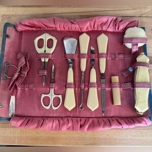 Antique manicure set
